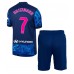 Maillot de foot Atletico Madrid Antoine Griezmann #7 Troisième vêtements enfant 2024-25 Manches Courtes (+ pantalon court)